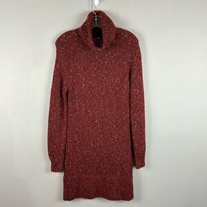 Acorn Turtleneck Mohair & Alpaca Blend Sweater Dress Size S